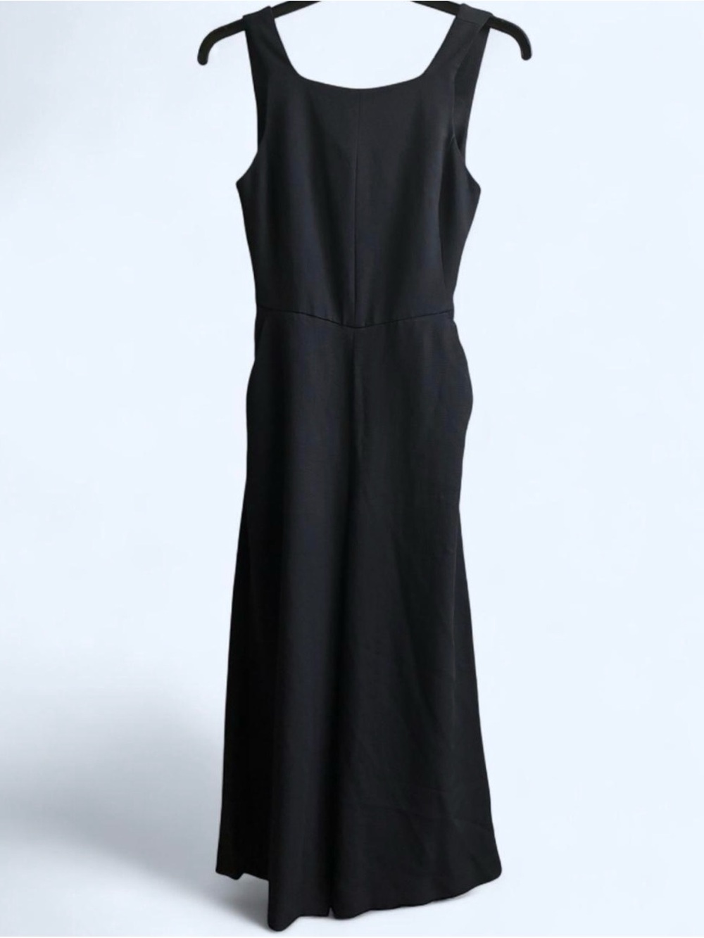 Women’s Black Cutout Maxi jumpsuit - Elegant Evening Wear - size 8